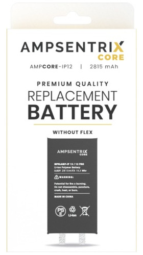 Bateria Ampsentrix Compatible Con iPhone 12/12 Pro Core