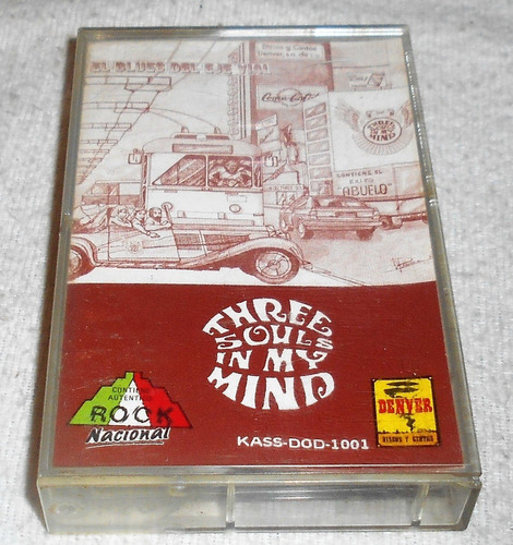 Cassette Three Souls In My Mind / El Blues Del Eje Vial