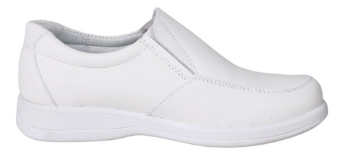 Zapato Ultraligero Clínico Enfermero Enfermera Piel Blanco 