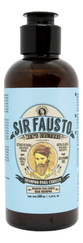 Sir Fausto Men's Culture Shampoo Hidratante Pelo Travel 3c