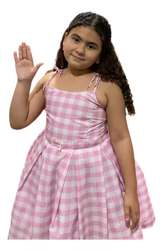 Vestido Roupa Barbie Girl Infantil