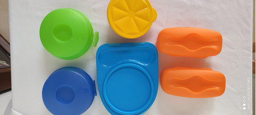 Set De 6 Envases Tupperware