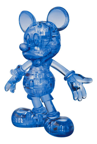 Rompecabezas 3d De Cristal Mickey Mouse (azul Oscuro): Rmd2