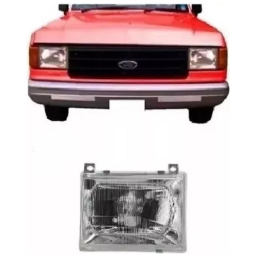 Optica Ford F100 1988 1990 1995 Vidrio Der