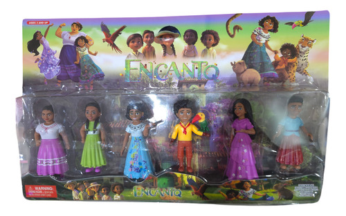 Juguete Muñecos Set Blíster Disney De Encantó X6