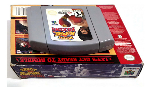 Ready 2 Rumble Boxing Na Caixa Nintendo 64. (Usado)