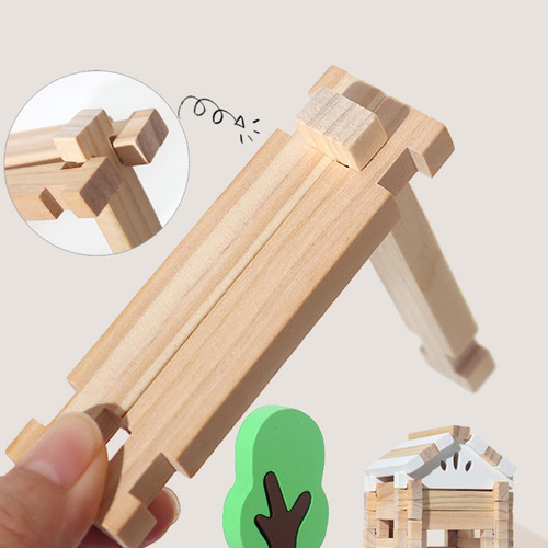 Bloques De Construcción De Casas Diy, Bloques De 75 Piezas