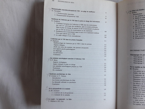 Imagen 5 de 10 de Psychologie Du Sida Andre Ruffiot Pierre Mardaga Frances