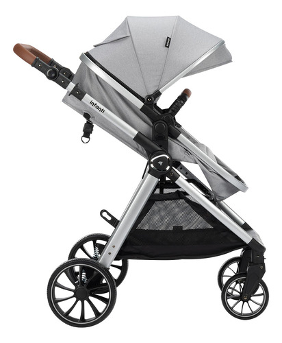 Carrinho Romanzo Com Bebê Conforto E Base Isofix Infanti
