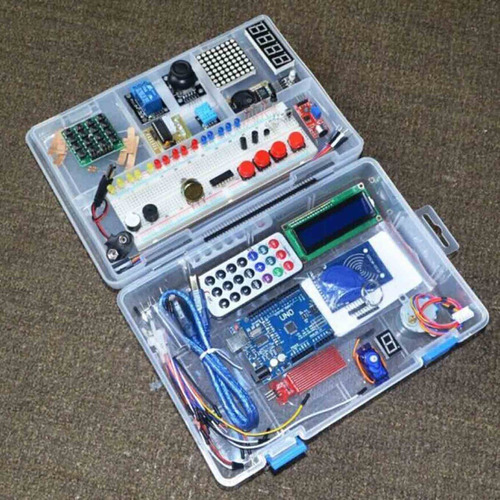 Imagen 1 de 6 de Kit Starter Arduino Compatible Avanzado Con Libro Y Caja