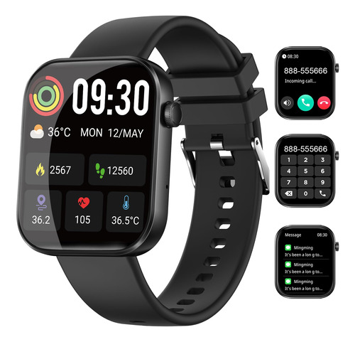 Smart Watch(answer/make Call),1.90 Hd Smart Watches For Men.