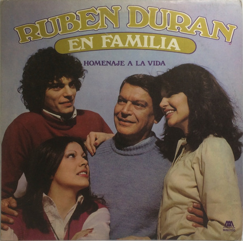 Vinilo Lp - Ruben Duran - Homenaje A La Vida 1980 Argentina