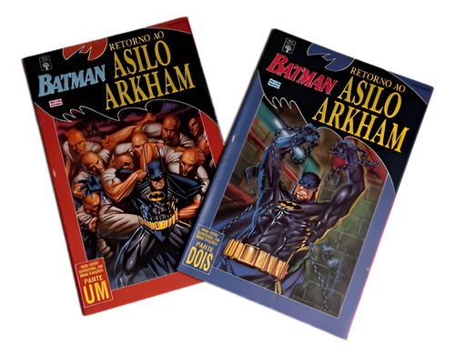 Batman Retorno Ao Asilo Arkham 1 E 2 Completa Ed. Abril 1994 (Usado)