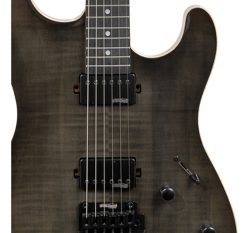 Guitarra Benson Hardy Modern Superstrat Charcoal Black Burst
