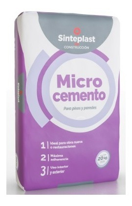 Microcemento Arena 20kg Sinteplast