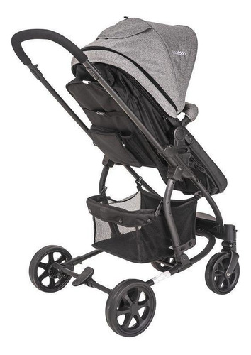 Carrinho De Bebê Travel System Prima Melange Grafite - Kiddo