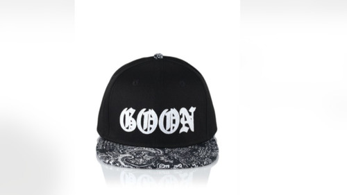 Gorra Official Modelo Goons Negro Blanco Snapback Importada