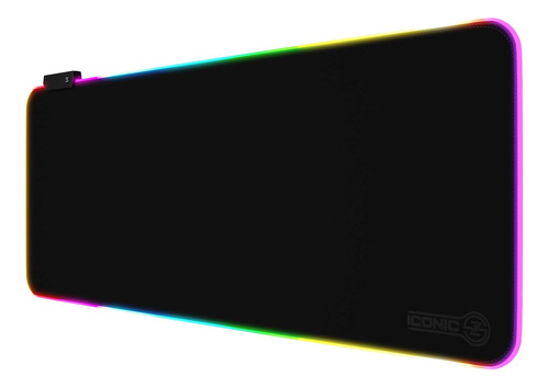 Gaming Mousepad Iconic Led Rgb L Grande 31.5 X 11.8