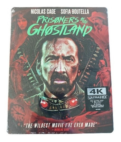 4k Ultra Hd + Blu-ray Prisoners Of The Ghostland / Steelbook