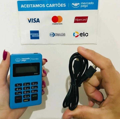 Imagem 5 de 5 de Maquina De Cartão Point Mini Nova Caixa Lacrada