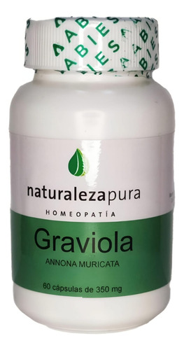 Graviola Antienvejecimiento Antioxidante Piel Órganos 60 Cap