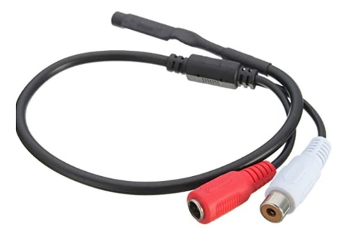 Microfono Para Cctv, Conector Rca