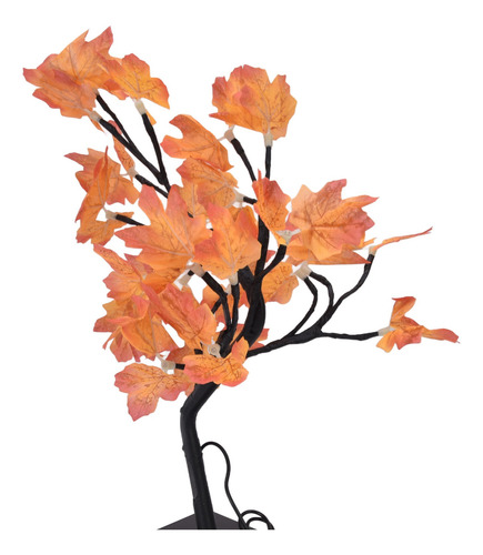 Perlas Led Fall Tree, 24 Luces Led, Luz Cálida, Estilo Román