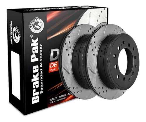 Discos De Freno Brake Pak  Para Toyota Wagon Fortuner