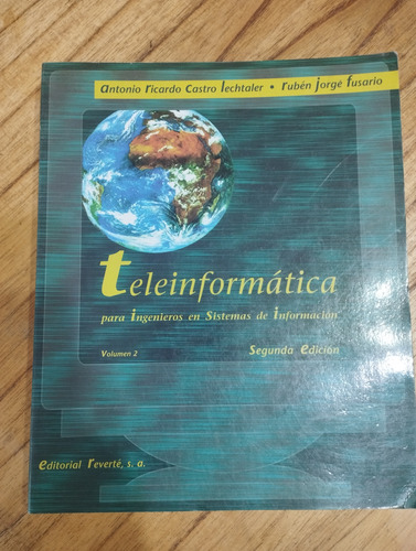 Libro Telefinformatica Para Ingenieros De Sistemas V2 (Usado)