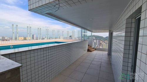 Imagem 12 de 26 de Cobertura Com 4 Dorms, Canto Do Forte, Praia Grande - R$ 3.27 Mi, Cod: 75 - V75
