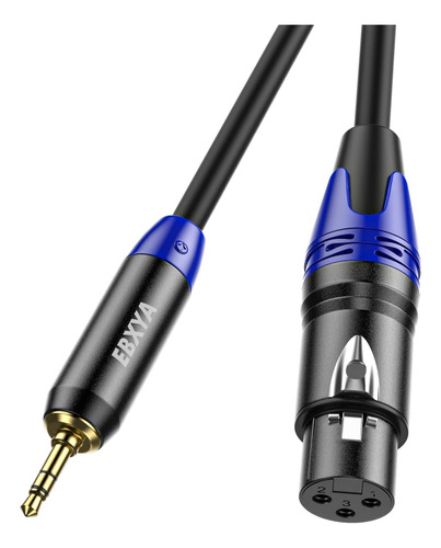 Cable Xlr 3.5mm 10 Pies No Balanceado 1/8 Trs Hembra Xl...