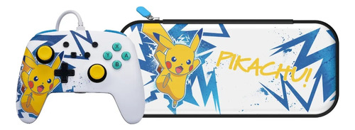 Estuche Y Control Power A Para Nintendo Switch - Pikachu