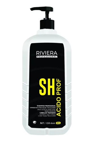 Shampoo Y Acondicionador Ácido Riviera 5l