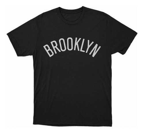 Remera Basket Nba Brooklyn Nets Negra Brooklyn