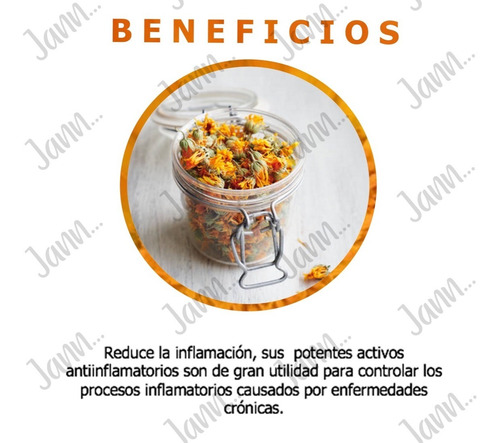 Caléndula Planta Medicinal 200g.