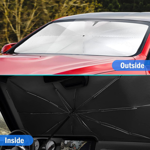 Coche Parasol Cubre Sol Plegable Para Parasoles Automovil