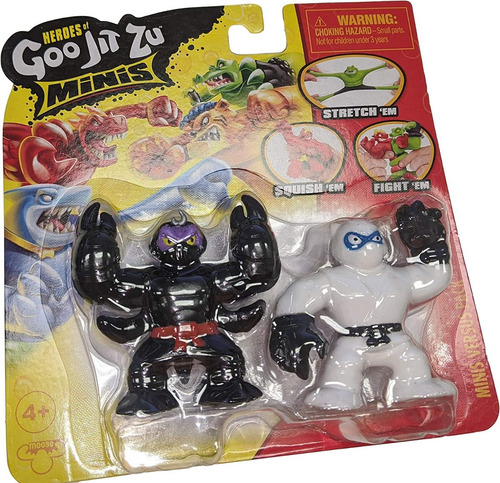 Goo Jit Zu Minis 4 Pack Pantaro, Scorpius Y Más