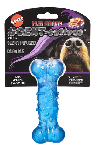 Spot Play Strong Scent-sations - Hueso Con Sabor A Tocino, 6