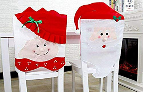 Funda Silla Navidad Mr Y Mrs Claus