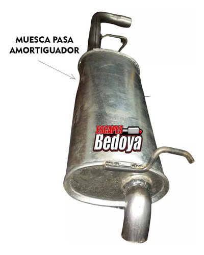 Caño De Escape Tipo Original Silenciador Y Precamara Gol Envio