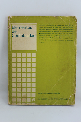 R896 Robert Anthony -- Elementos De Contabilidad