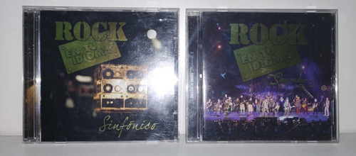 Rock En Tu Idioma Sinfónico Cd+dvd Vol. 1 Y 2 Excelentes