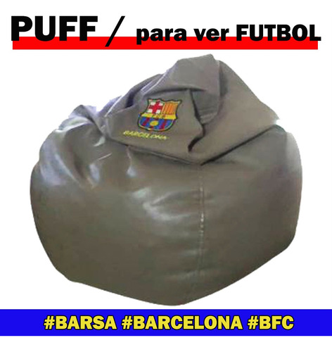 Puff De Fútbol. Barcelona Fútbol Club