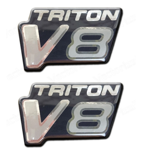 Emblemas Camion Ford Triton V8 El Par