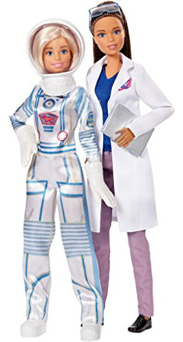 Muñecas Astronauta Y Científico Espacial De Barbie