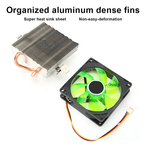 Disipador De Calor Para Cpu, Conector De 3 Pines, Accesorio