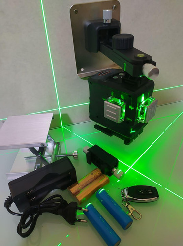 Imagem 4 de 5 de Nivel A Laser 3d 12 Linhas Luz Verde