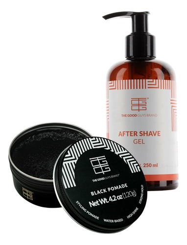 Pomada Para Cabello Tgg Black Pomade 120g/after Shave 250ml