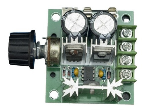 Controlador De Velocidad De Motor Dc Pwm 12-40v 10a 400w