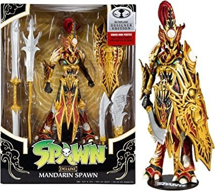 Spawn Mandarin Spawn Deluxe Mcfarlane Designer Edition -